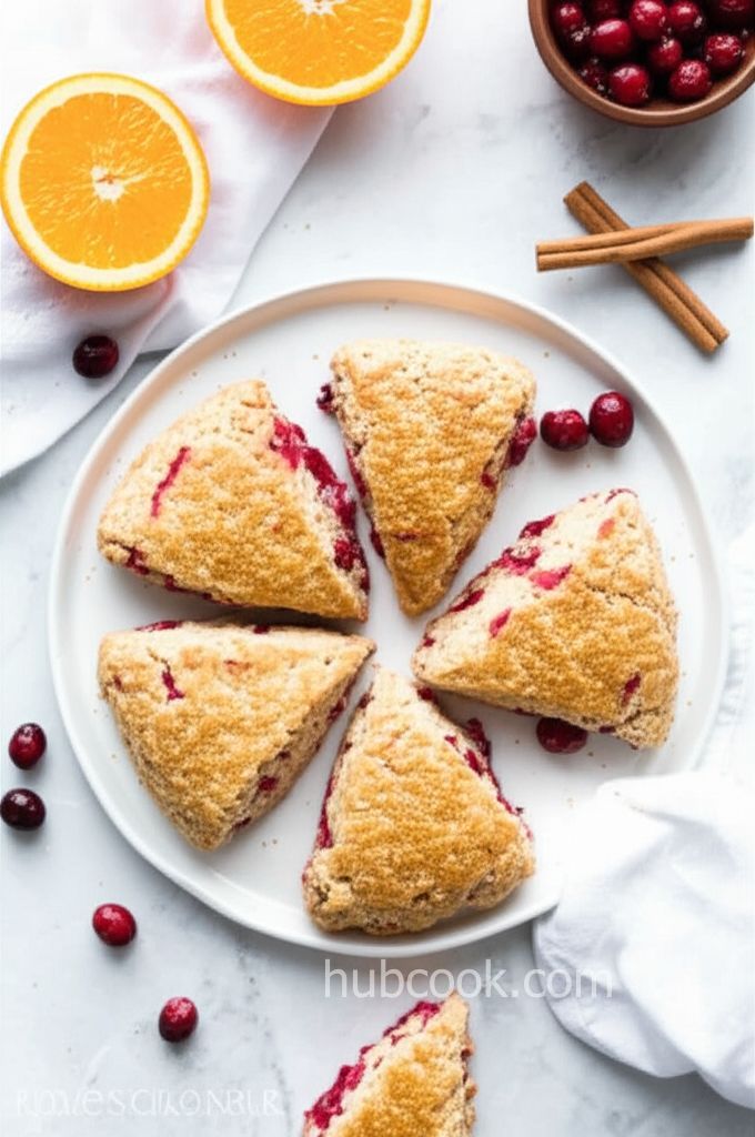 Cranberry Orange Scones