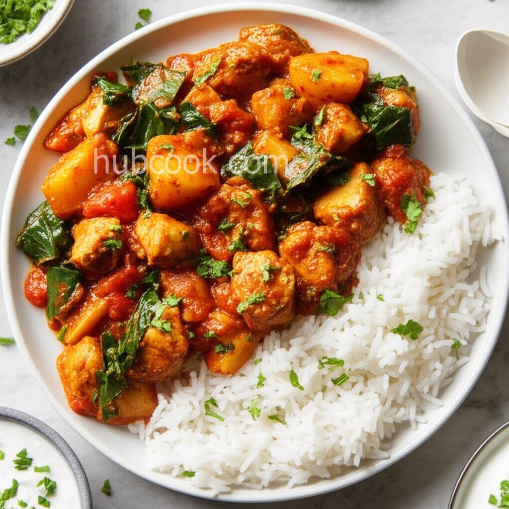 Curried Chicken and Potatoes