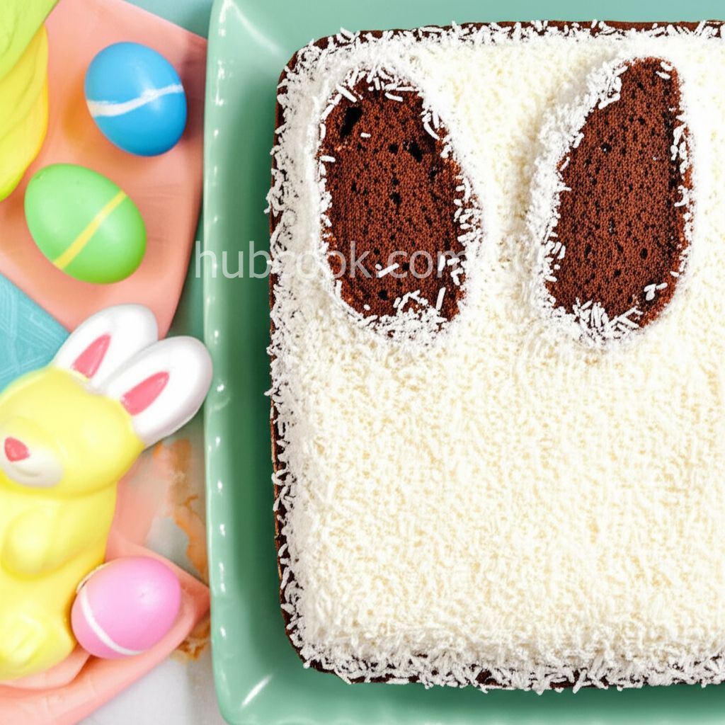 Easy Peasy Easter Cake (Egg and Milk Free!)