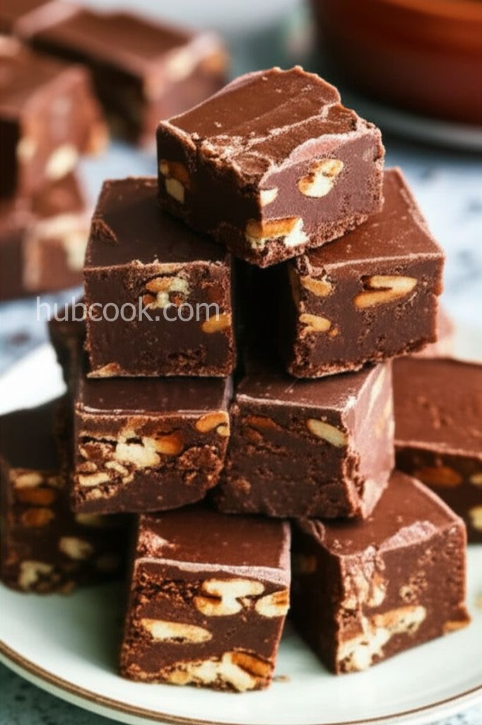 German Chocolate Fudge
