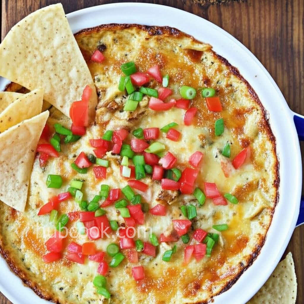 Hot Artichoke Dip with Green Chiles