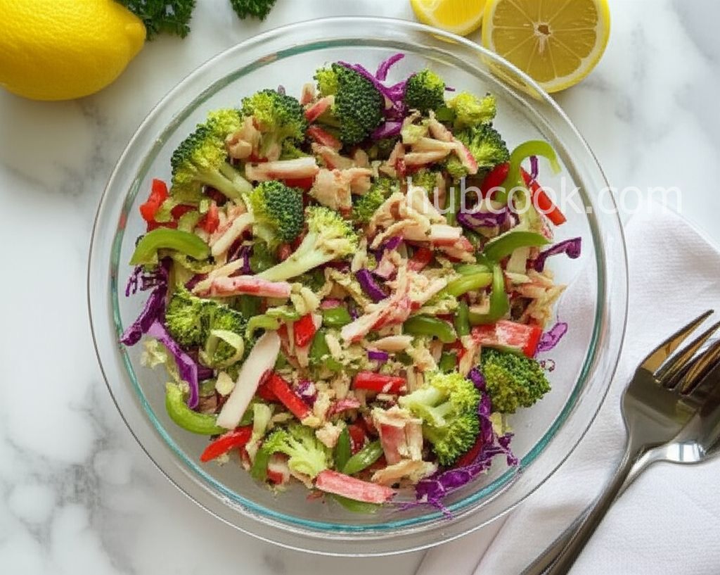 Seafood And Cabbage Salad