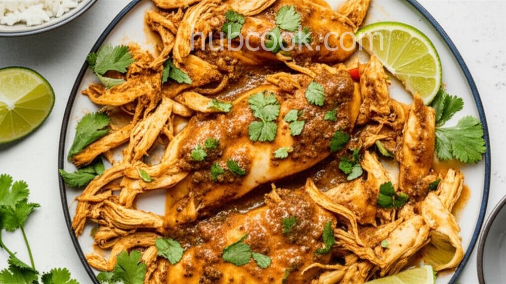 Slow Cooker Lime Cilantro Chicken