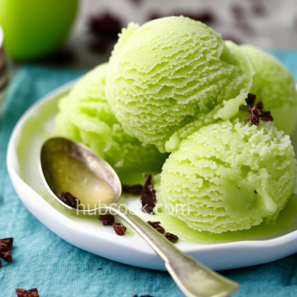 Apple and Honey Sorbet