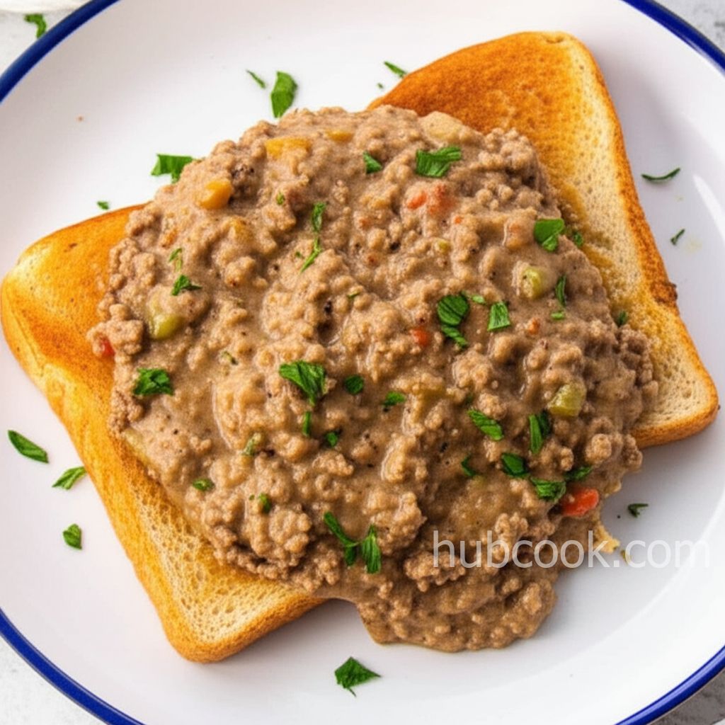 Army SOS Creamed Ground Beef