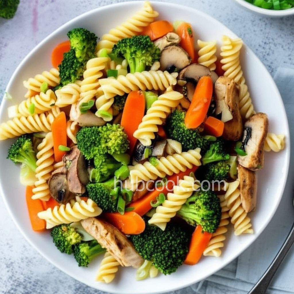 Asian Chicken Pasta Salad