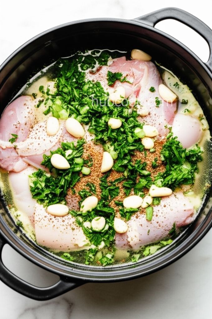 Chicken and Garlic Stew