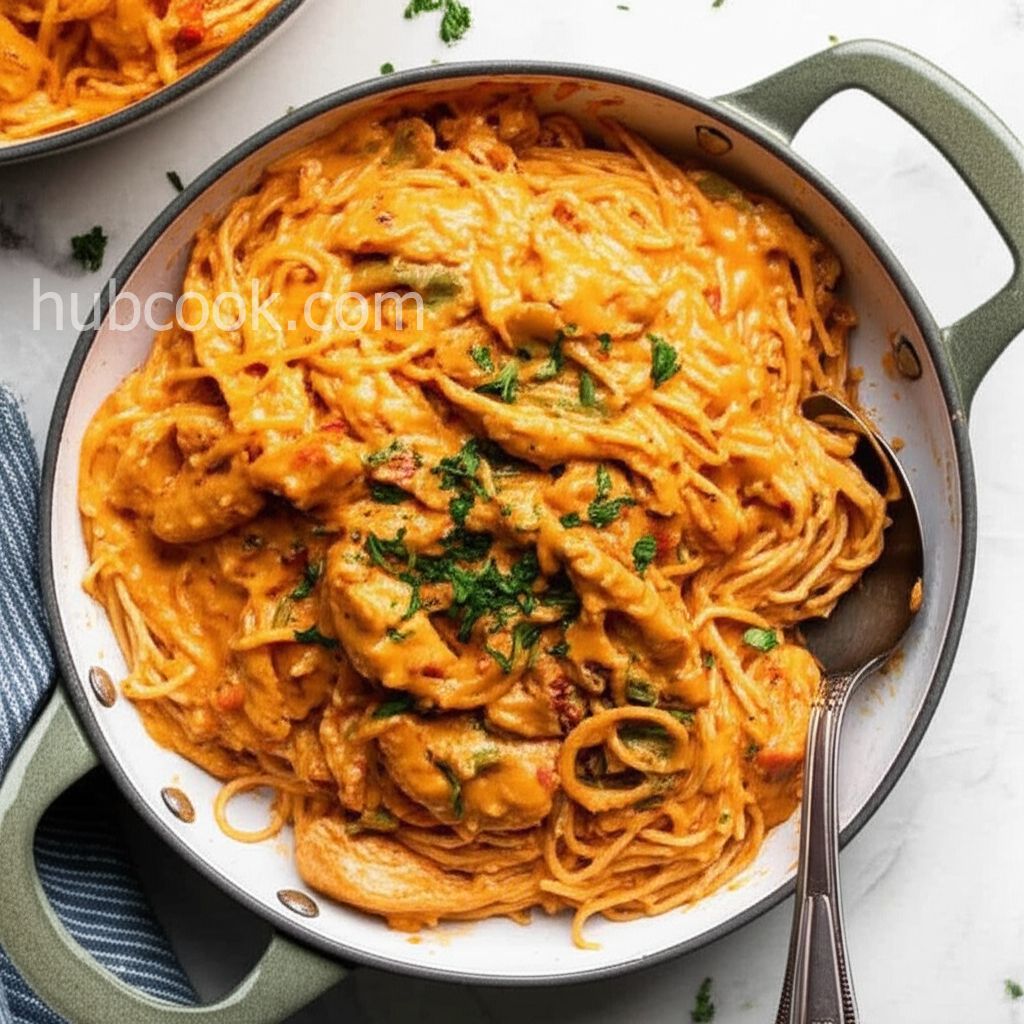 Chicken Spaghetti with Rotel