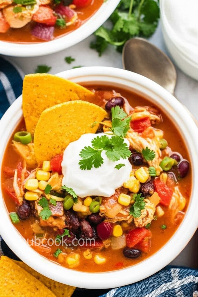 Chicken Tortilla Soup in the Instant Pot