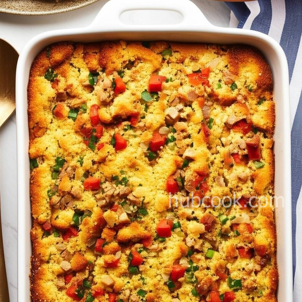 Creole Cornbread Stuffing