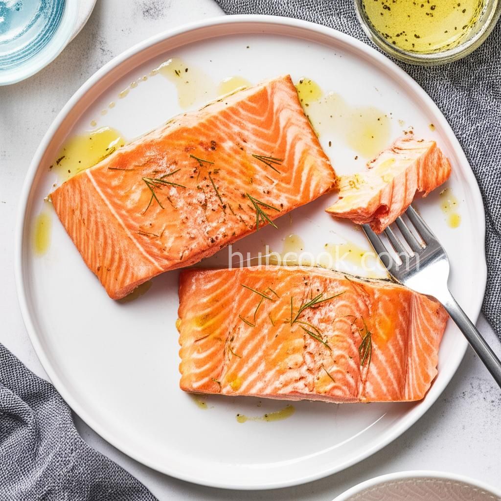 Dill Poached Salmon