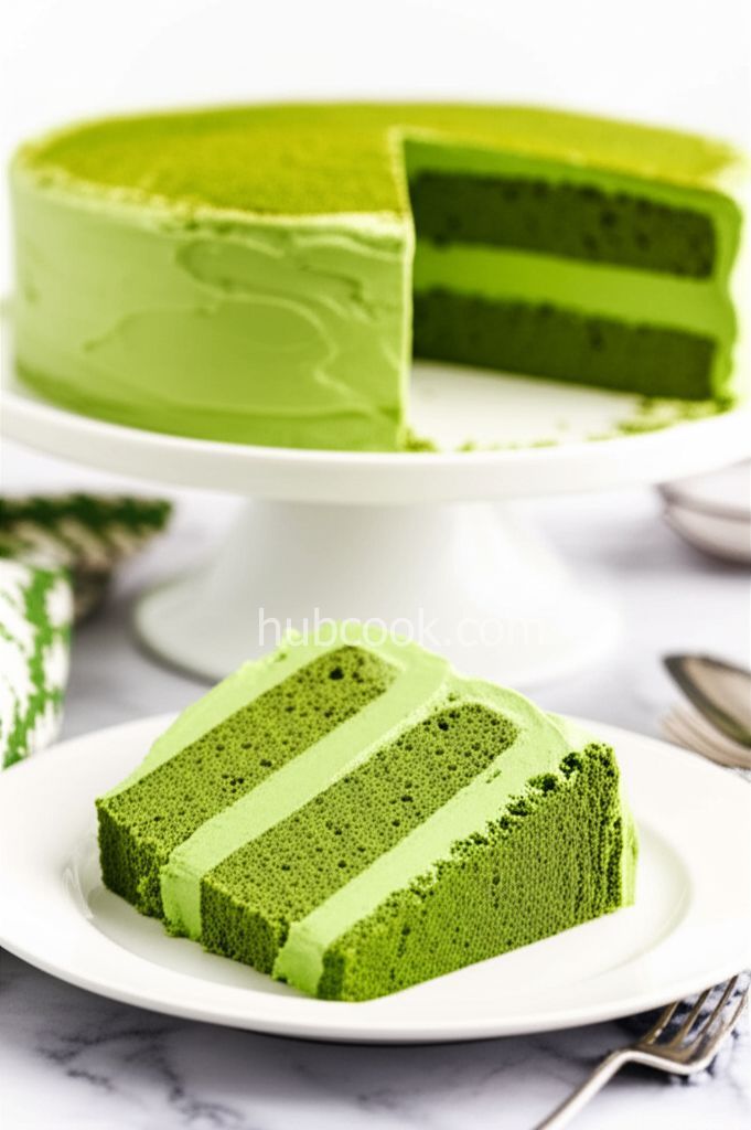 Green Tea Layer Cake