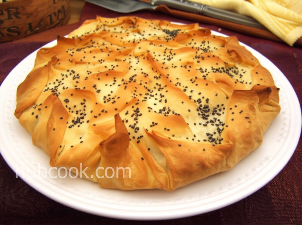 Mushroom, Spinach and Cheese Torta
