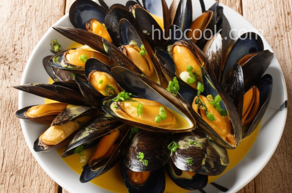 Mussels in Curry Cream Sauce
