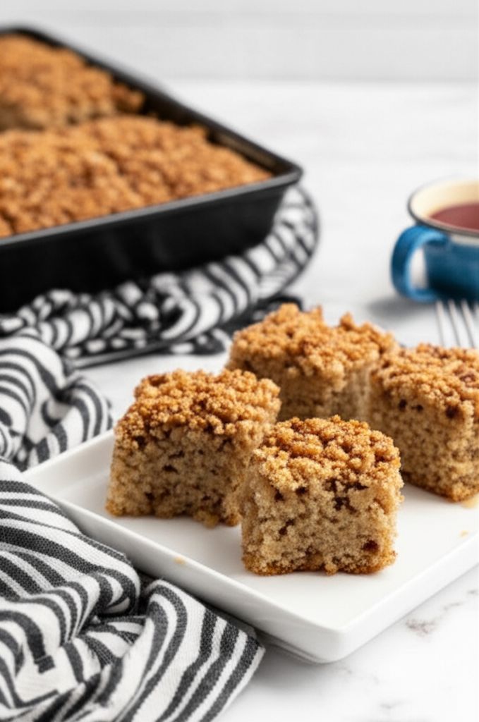 Oatmeal Praline Cake