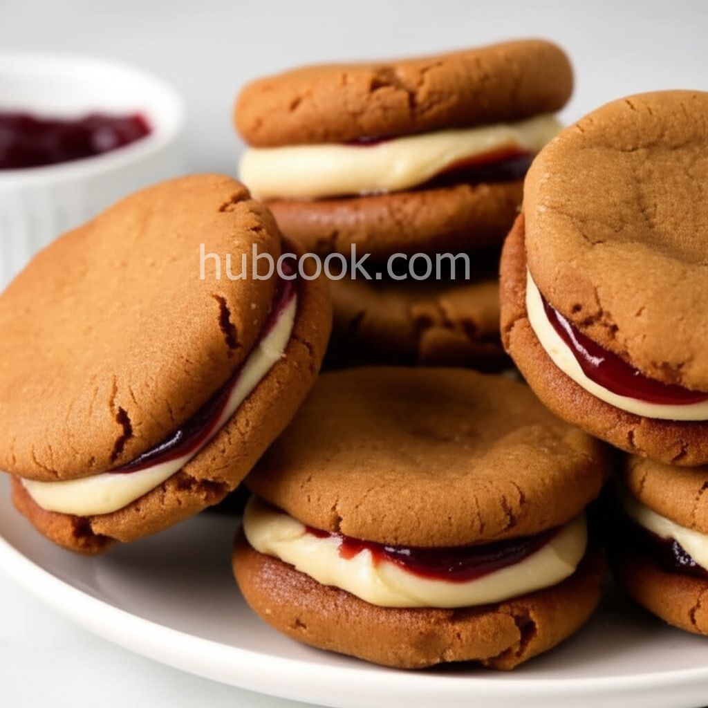 Peanut Butter and Jelly Cookies