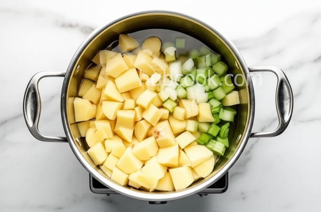 Potatoes and Corn Soup