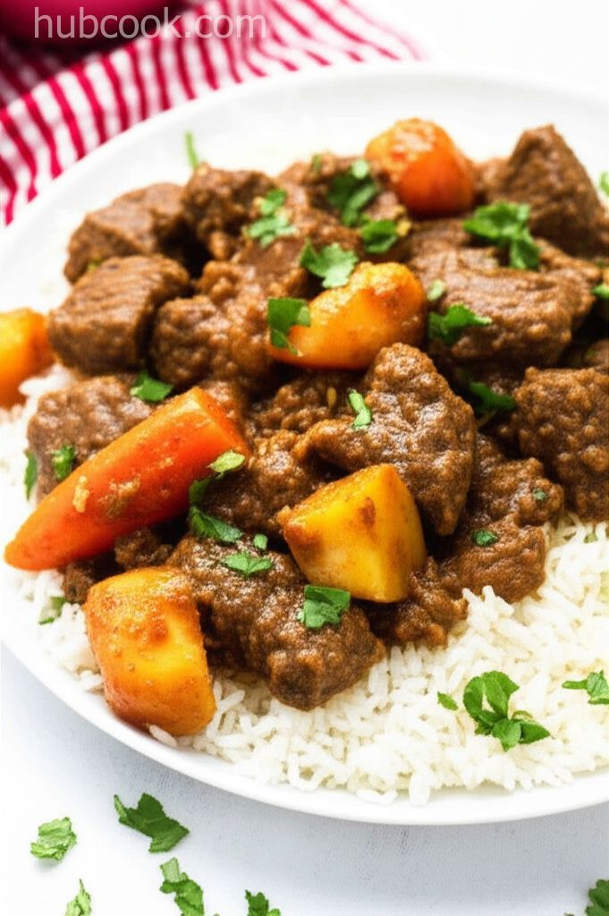 Pressure Cooker Goat Curry
