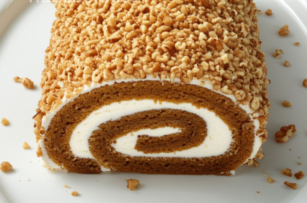 Pumpkin Roll Cake