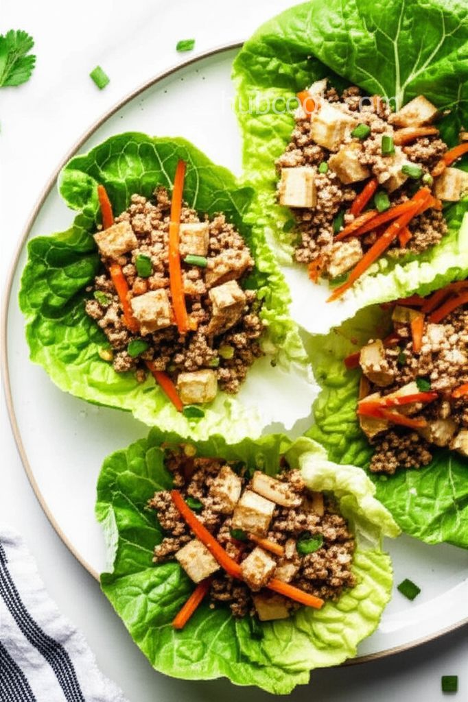 Quick Asian Lettuce Wraps