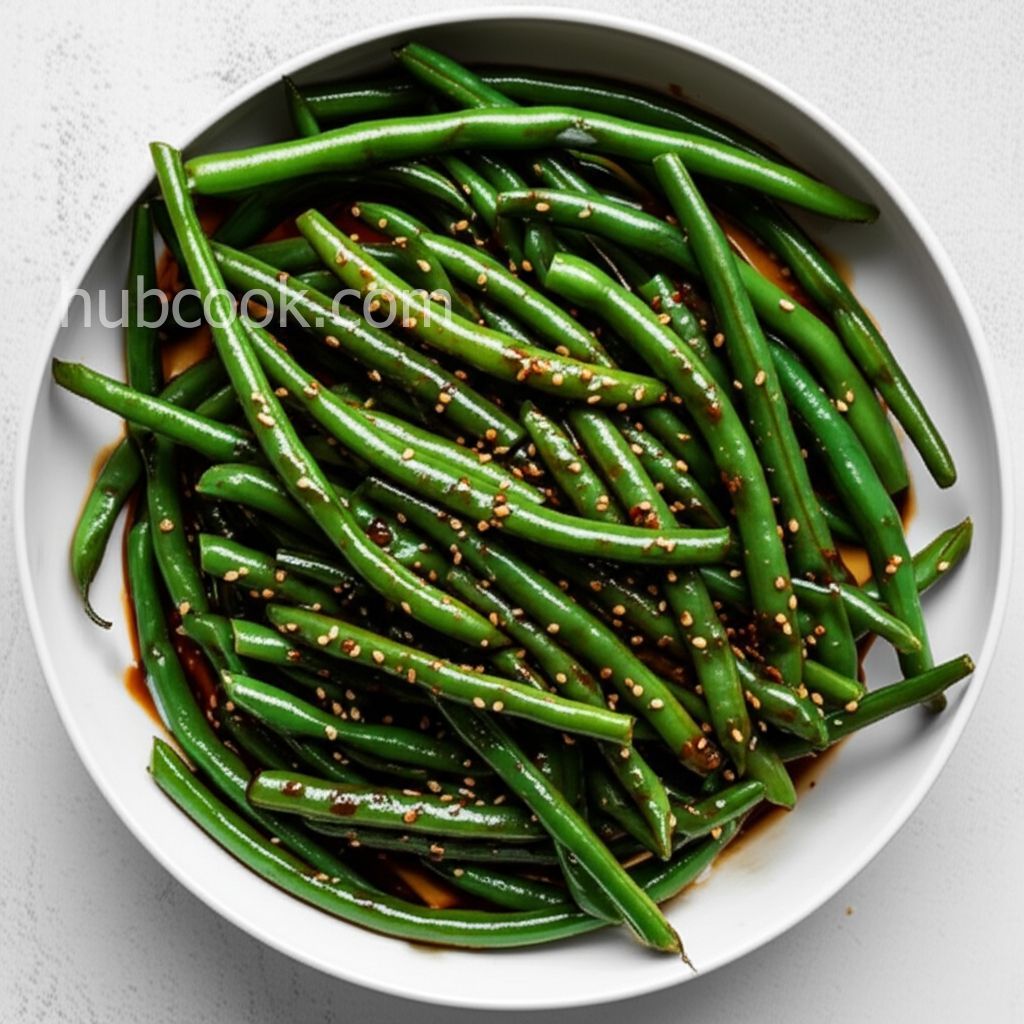 Quick Sesame Green Beans