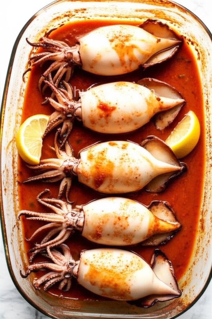 Santiago's Stuffed Squid