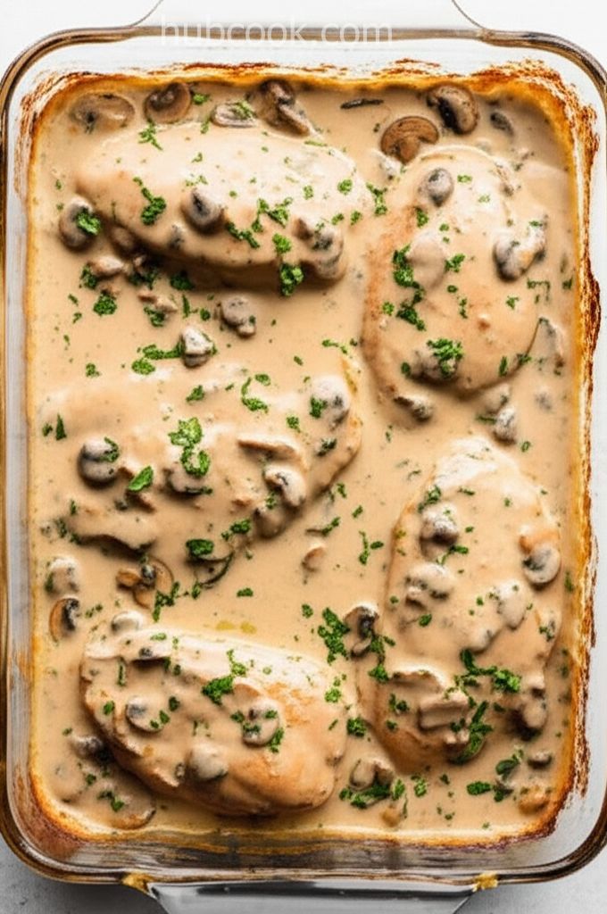 Sour Cream Mushroom Chicken