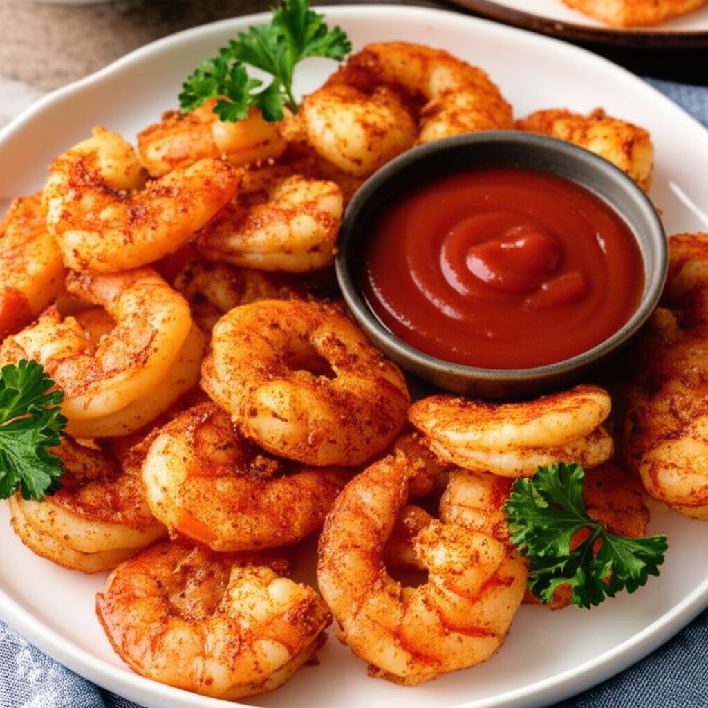 Spicy Steamed Shrimp