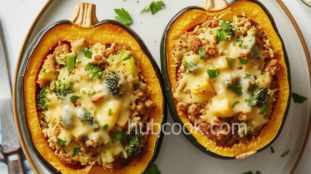 Stuffed Acorn Squash Supreme