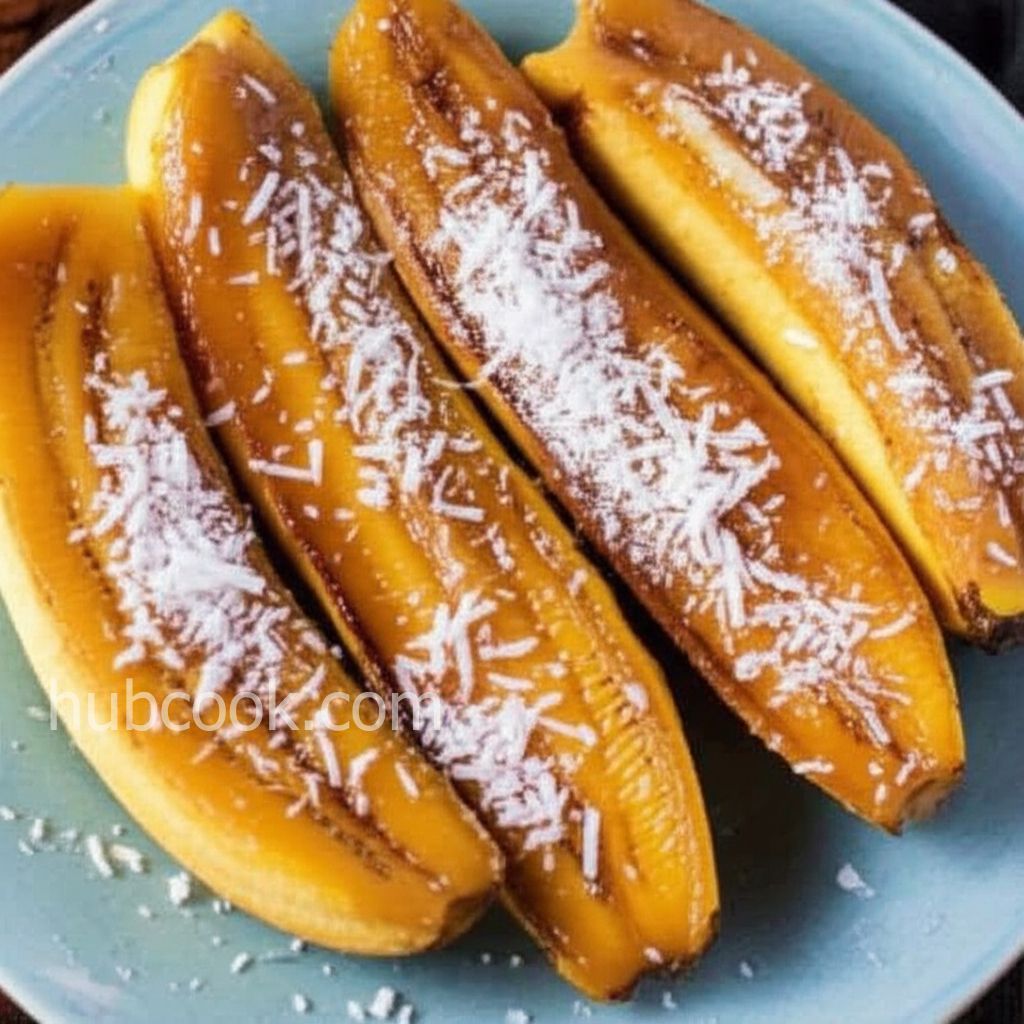 Tropical Baked Bananas