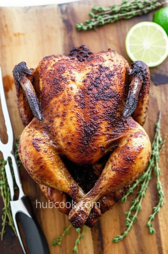 Caribbean-Spiced Roast Chicken