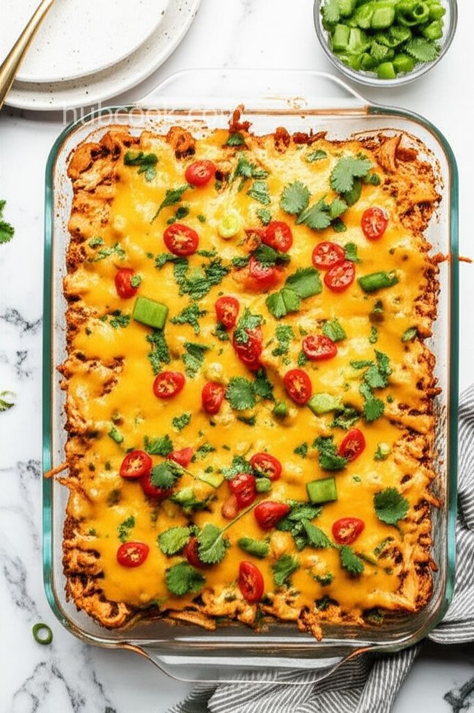 Chicken Taco Casserole