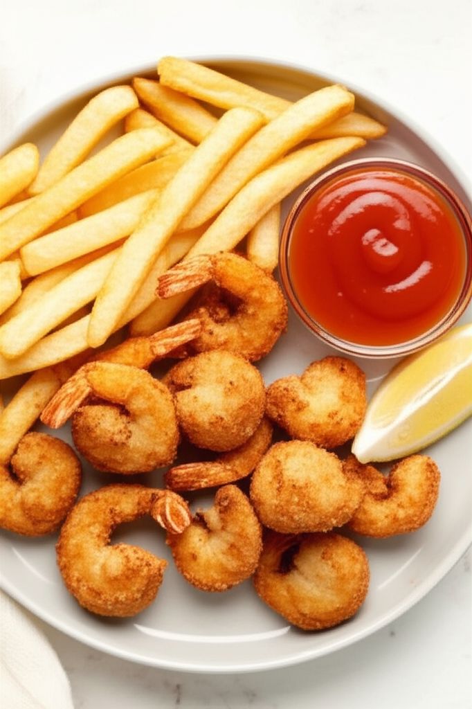 Deep-Fried Shrimp
