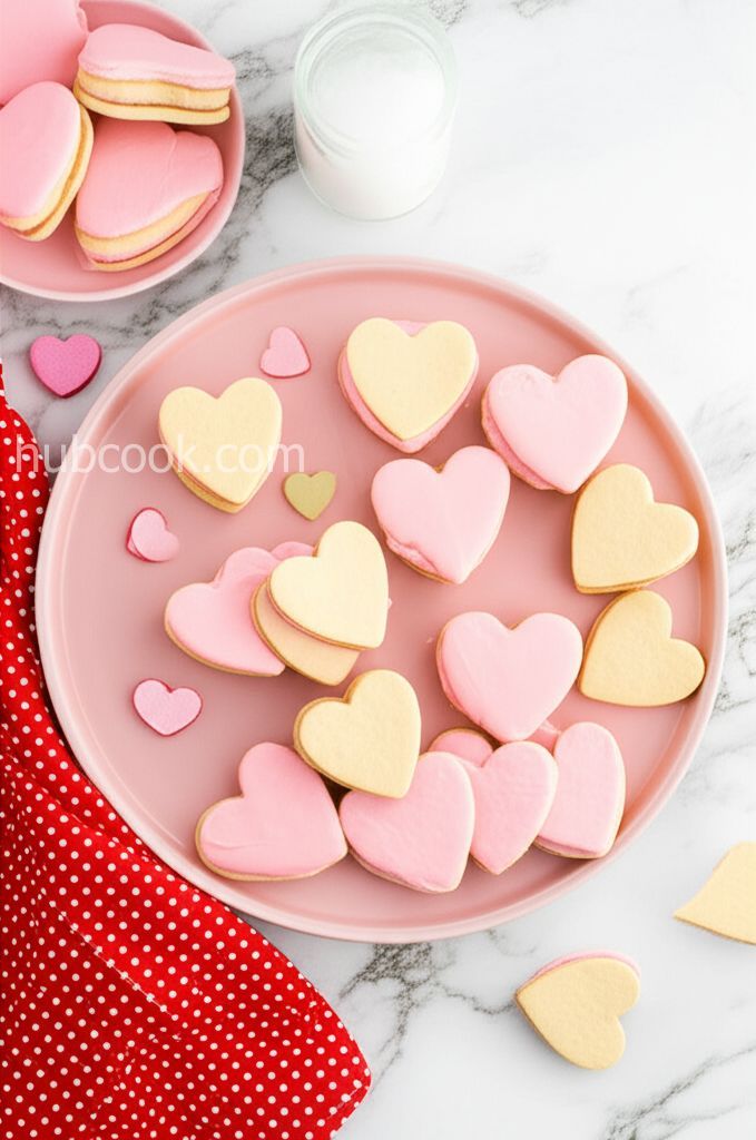 Easy Valentine Sandwich Cookies