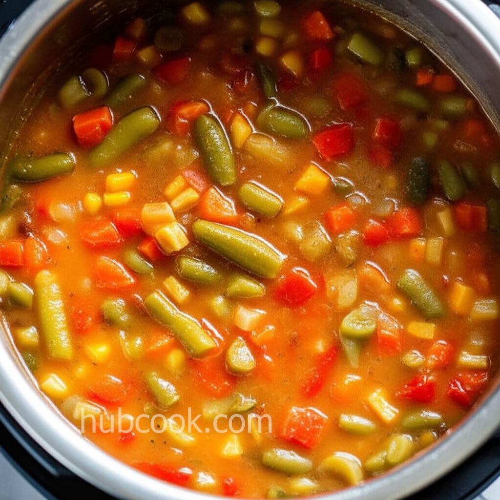 Instant Pot Frozen Vegetable Soup