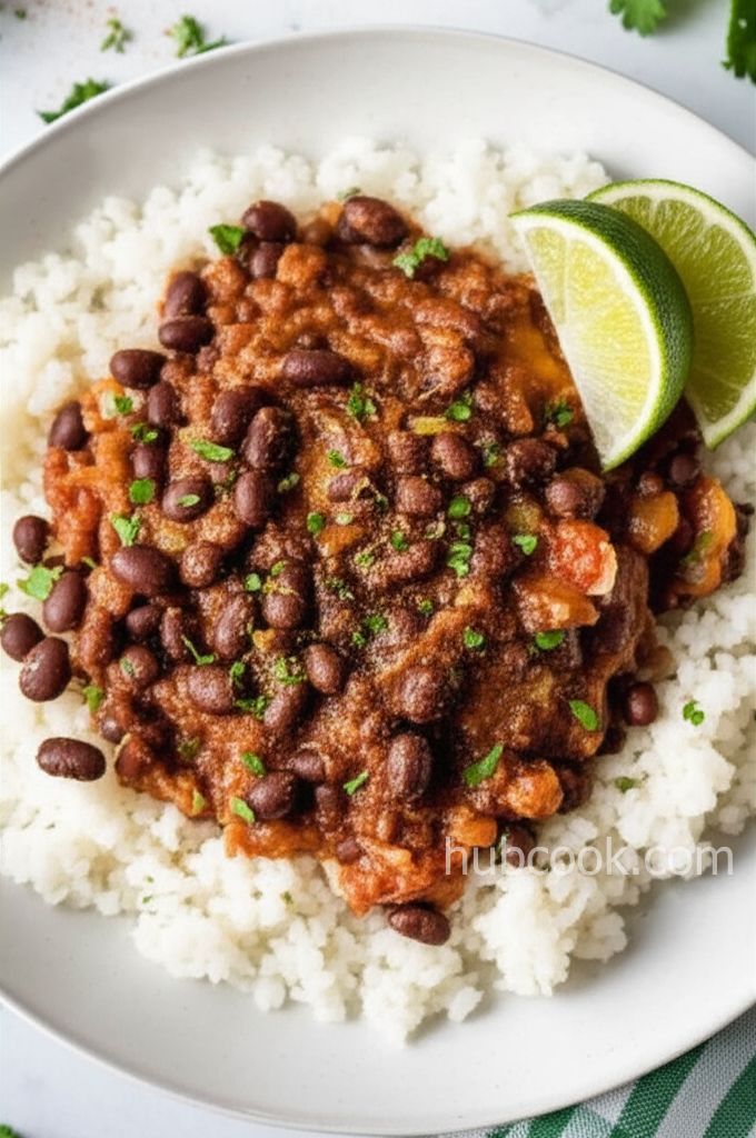 Rice with Black Beans
