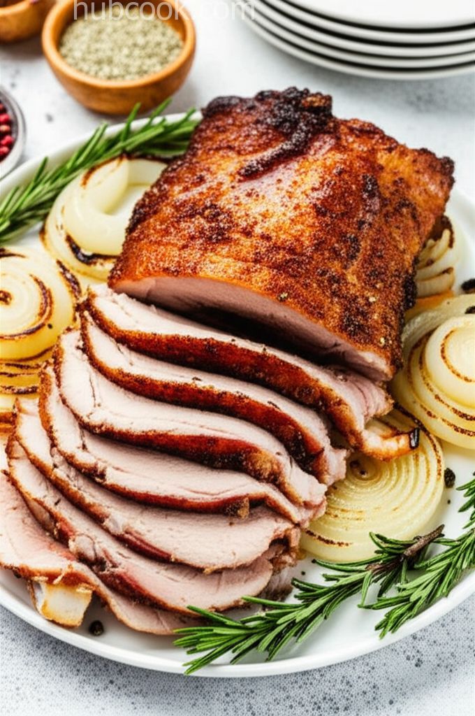 Roasted Leg of Pork