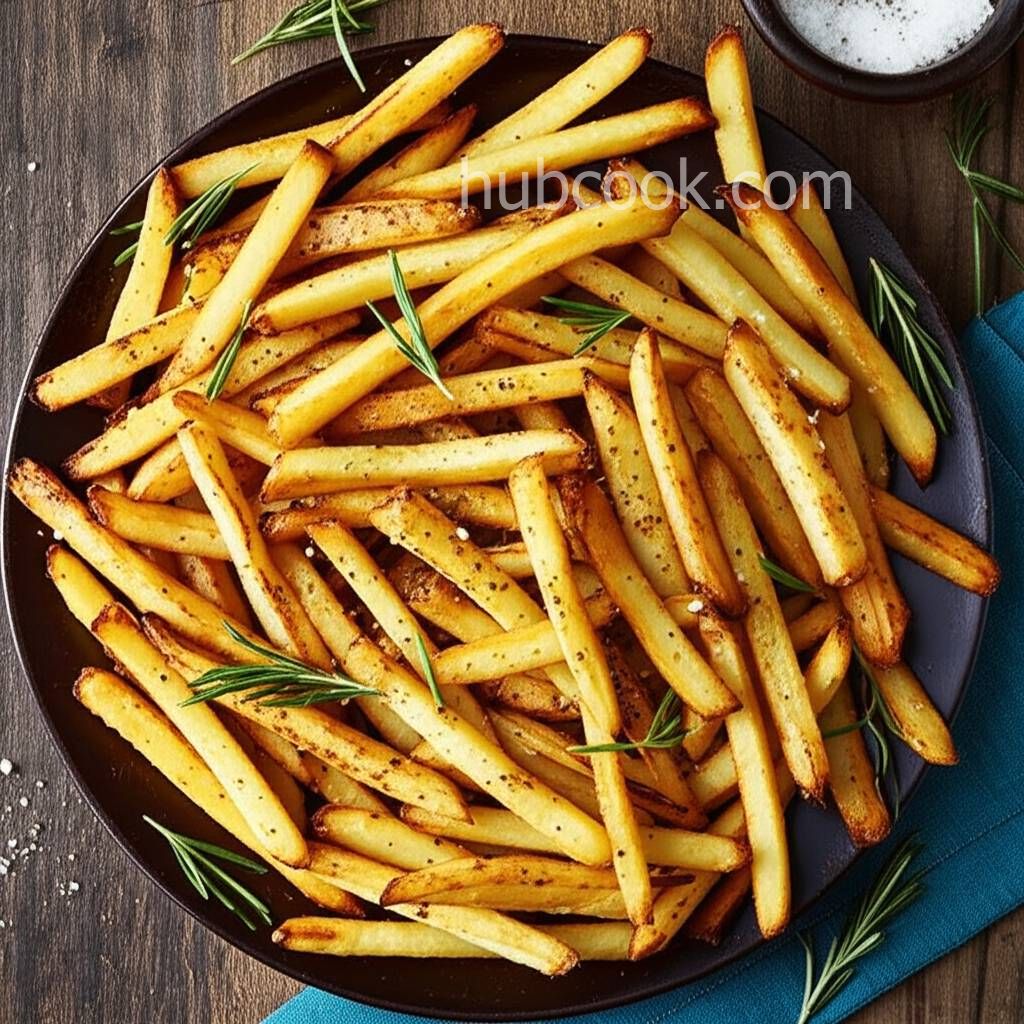 Salt and Pepper Skillet Fries