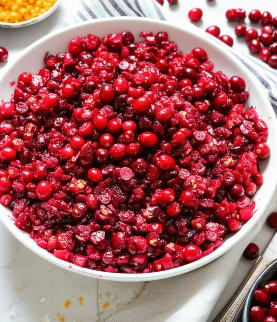 Strachan Fresh Cranberry Orange Relish