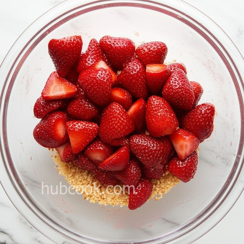 Strawberry Cream Parfaits with Coconut Macaroons