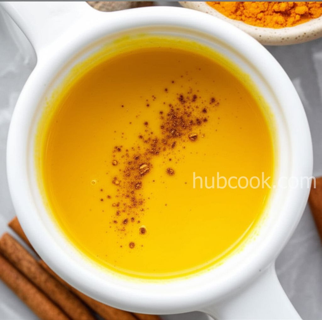 Turmeric Golden Milk with Turmeric Paste