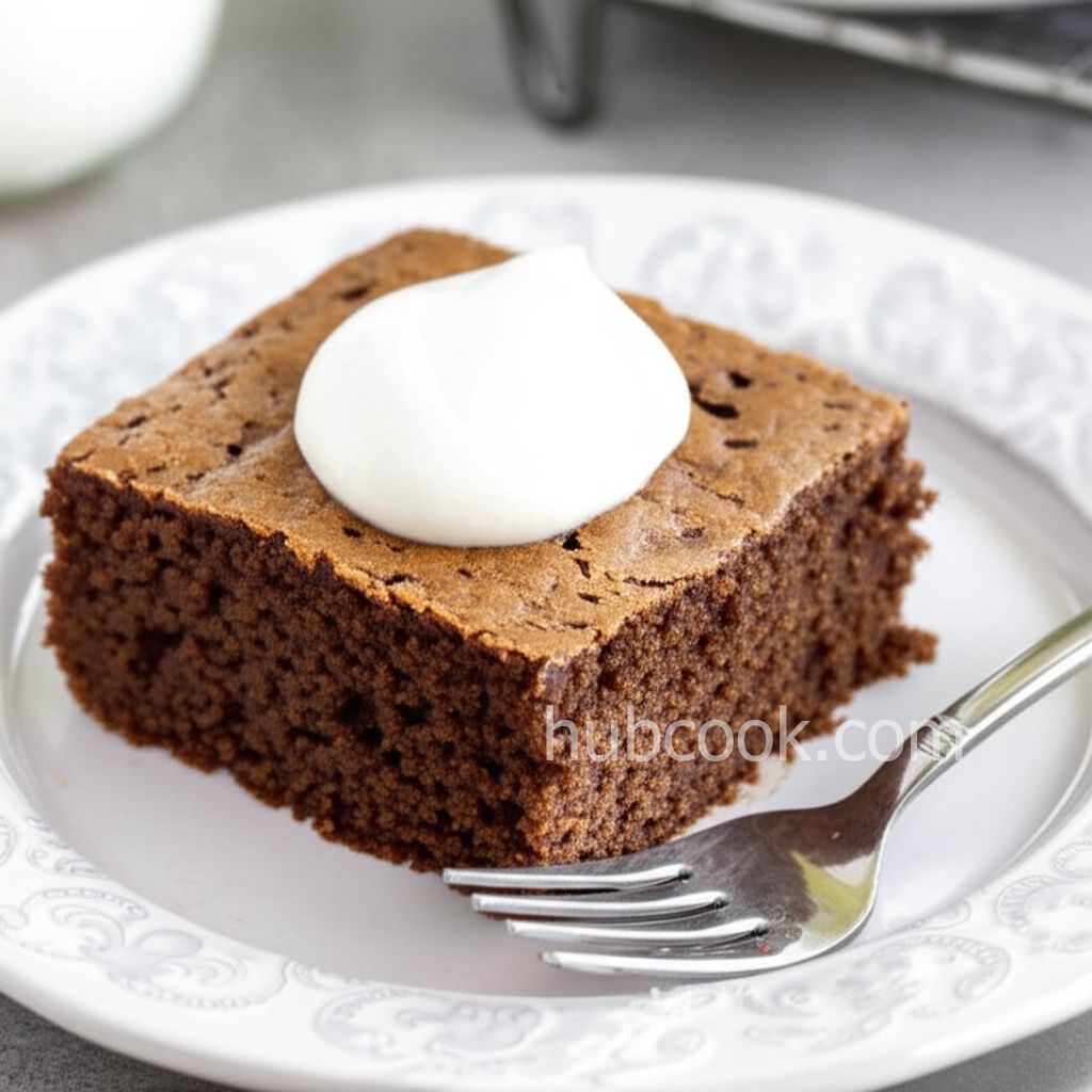 Wacky Buckwheat Spice Cake