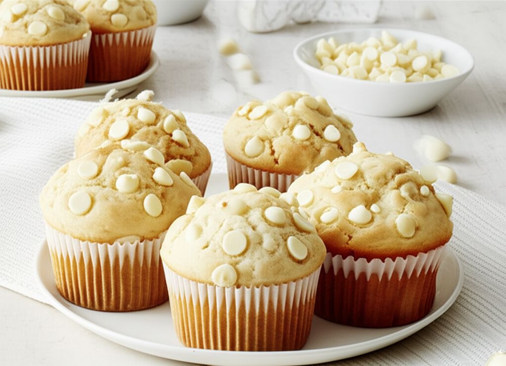 White Chocolate Chip Muffins