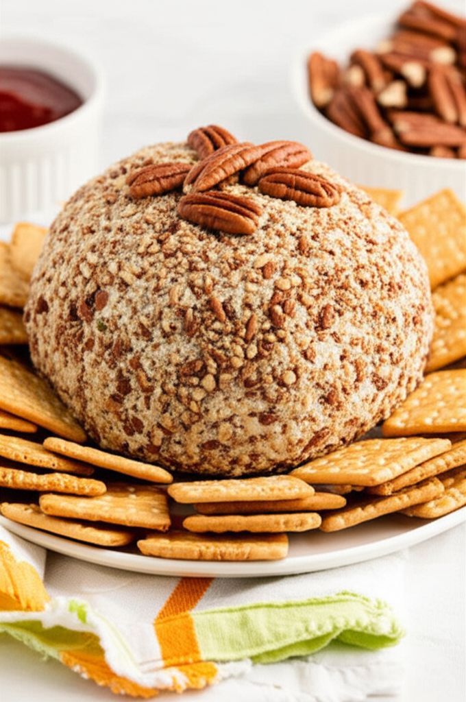 4-Ingredient Bacon Ranch Cheese Ball