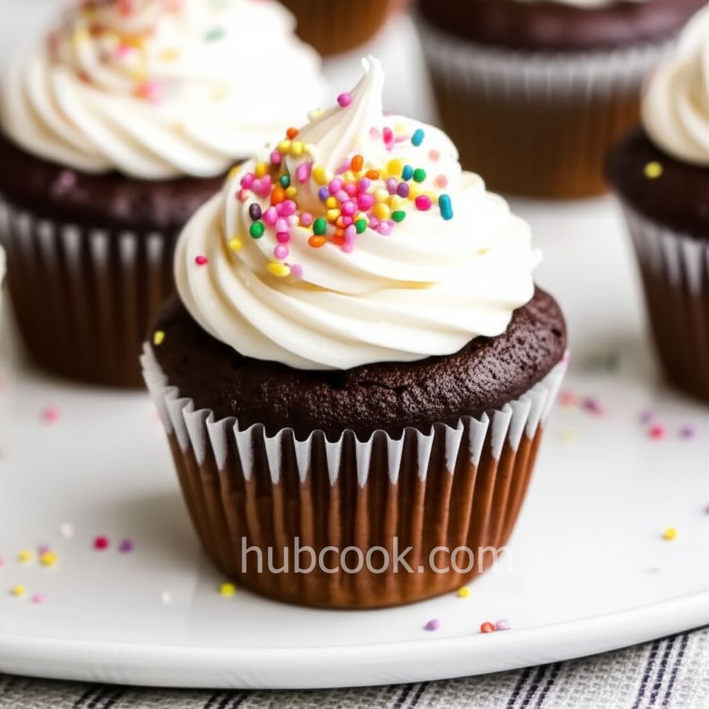 Brownie Batter + Cupcake = The SECOND BEST Cupcake. Ever.