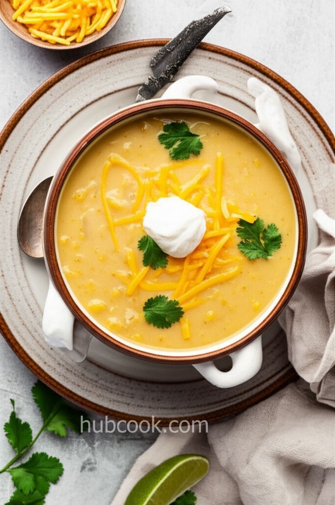 Cheesy Potato and Corn Chowder