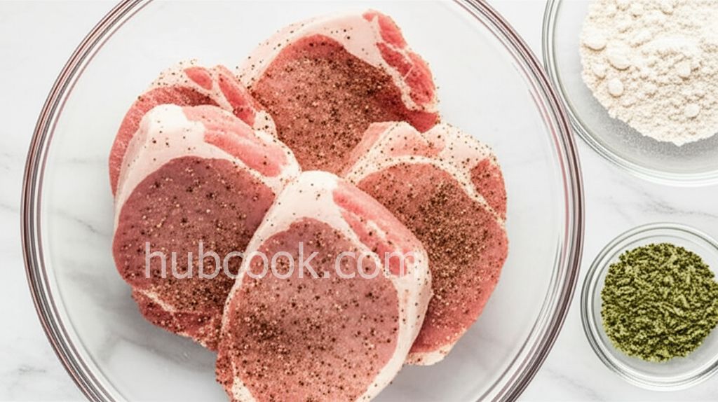 Creamy Herbed Pork Chops