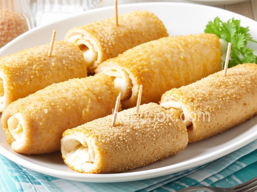 Garlic Cheese Chicken Rollups