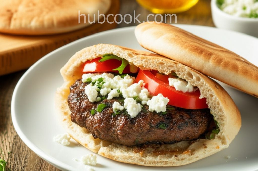 Grilled Spicy Lamb Burgers