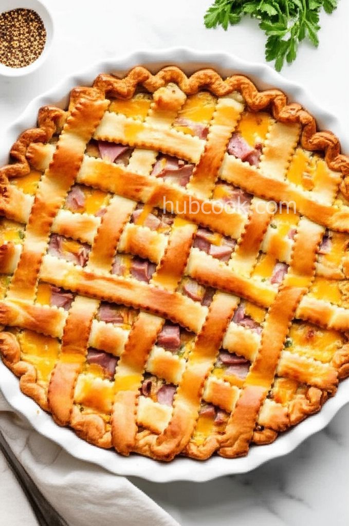 Ham and Cheese Pie